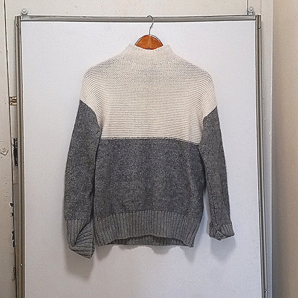 Cynthia Rowley white and gray Sweater - Picture 1 of 5